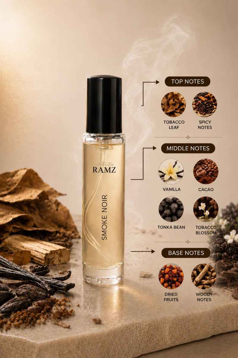smoke Noir French Set For Him By Ramz Perfume