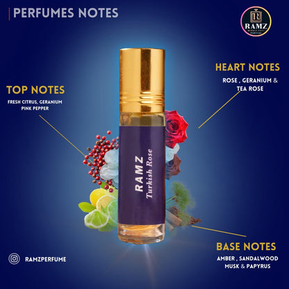 Middle East Ramz Attar – 10 Luxury Arabic Perfumes in One Box