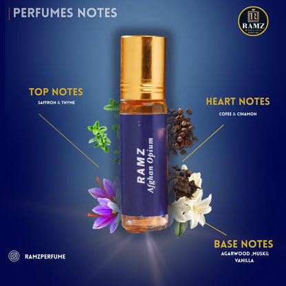 Middle East Ramz Attar – 10 Luxury Arabic Perfumes in One Box